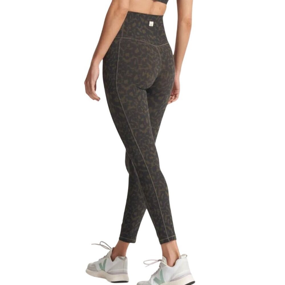 Vuori Studio Pocket Leggings Cocoa Spots Media Pockets VW 446 Size XL - Picture 4 of 10